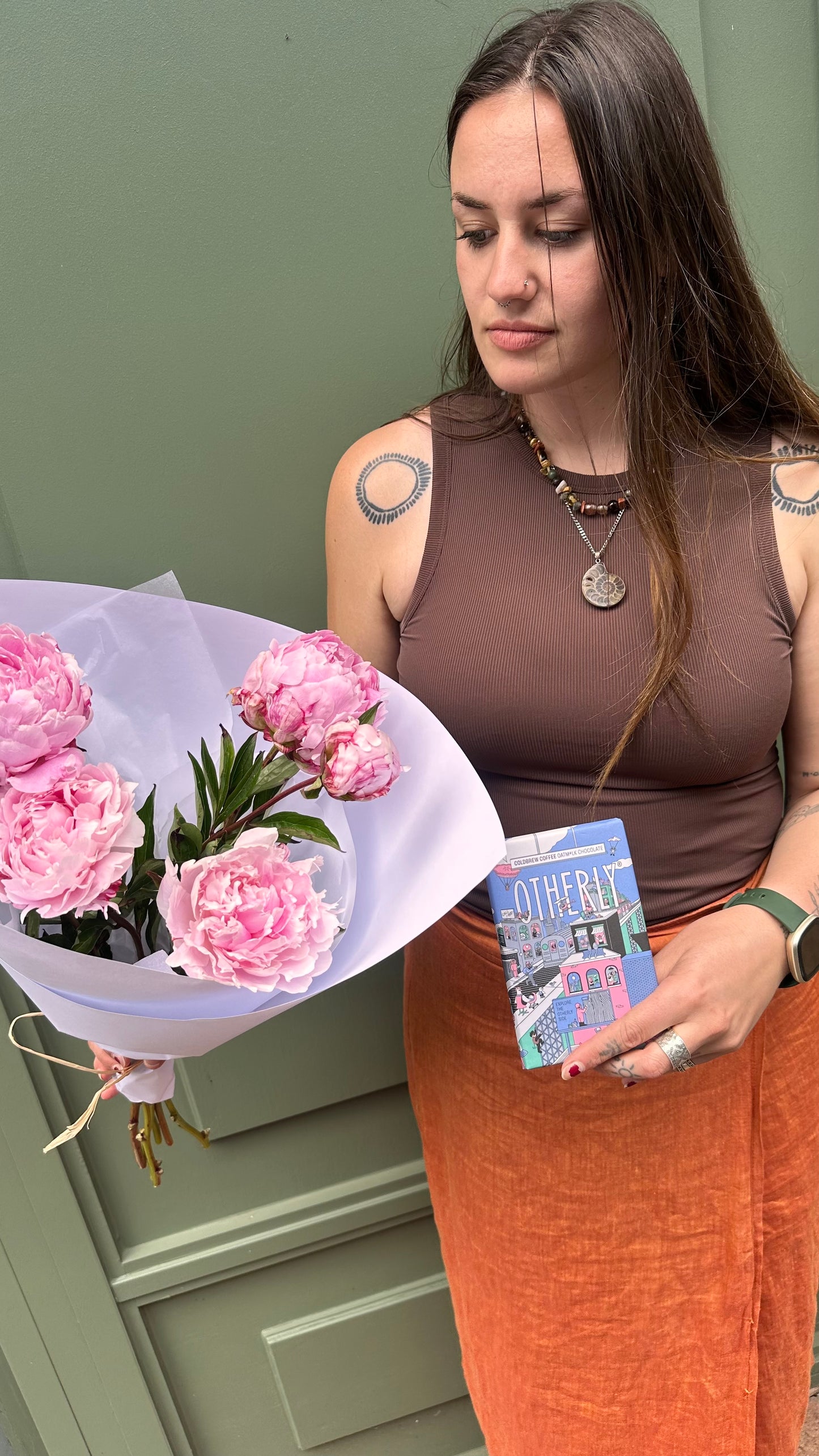 Vegan Choc + Flowers