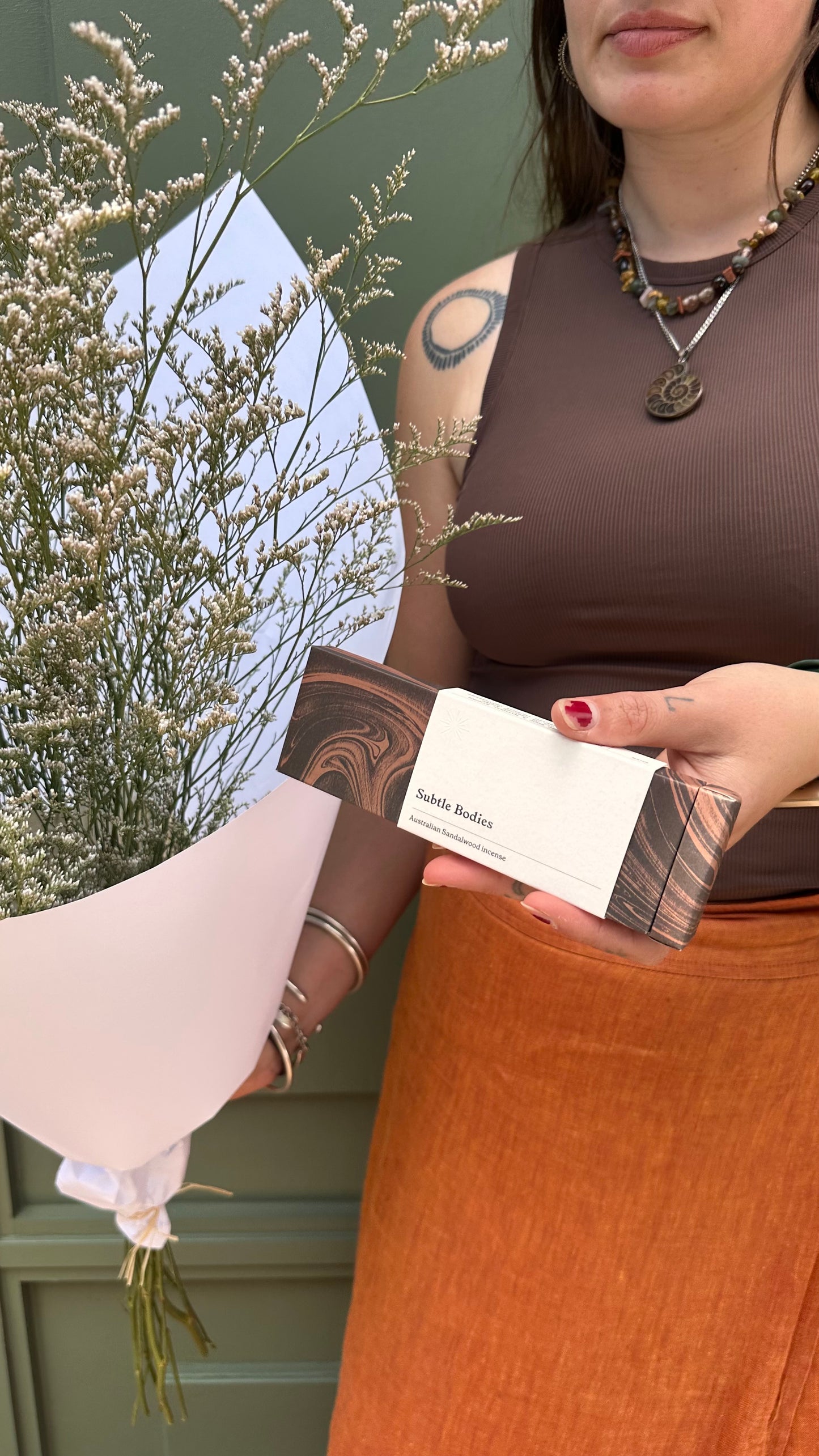 Subtle Bodies Incense + Flowers