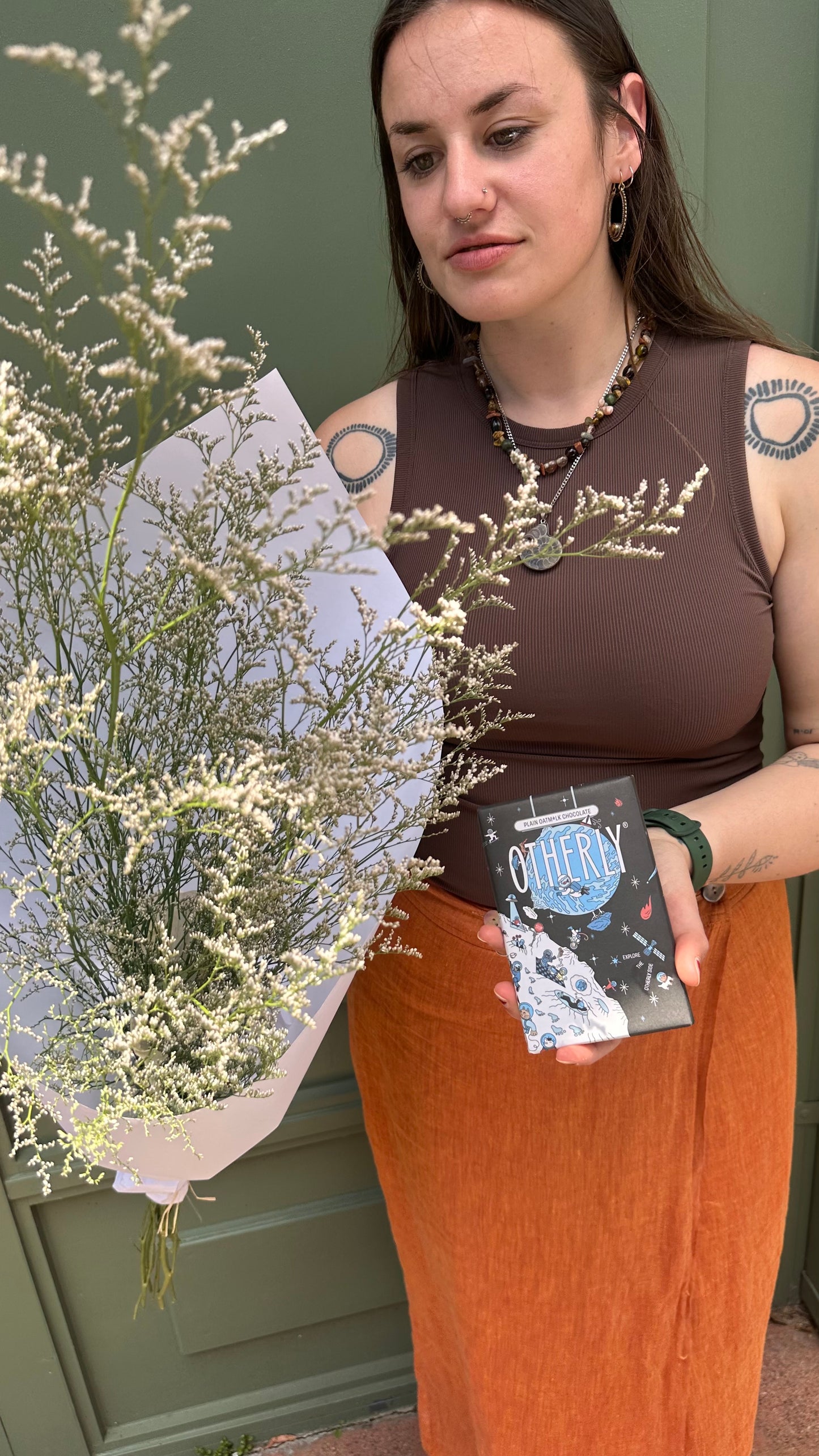 Vegan Choc + Flowers