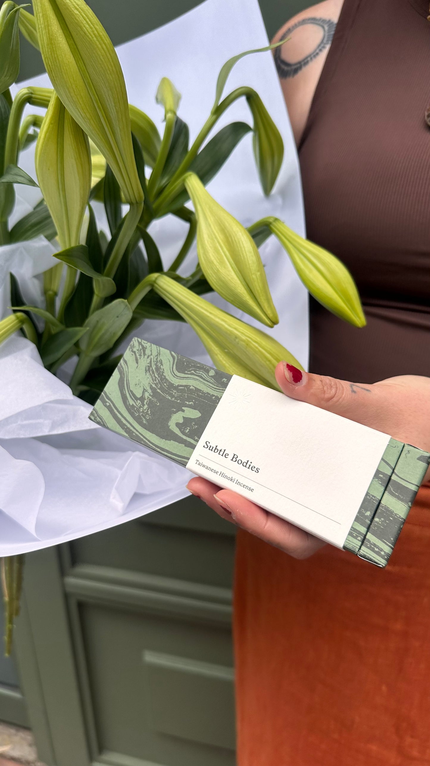 Subtle Bodies Incense + Flowers