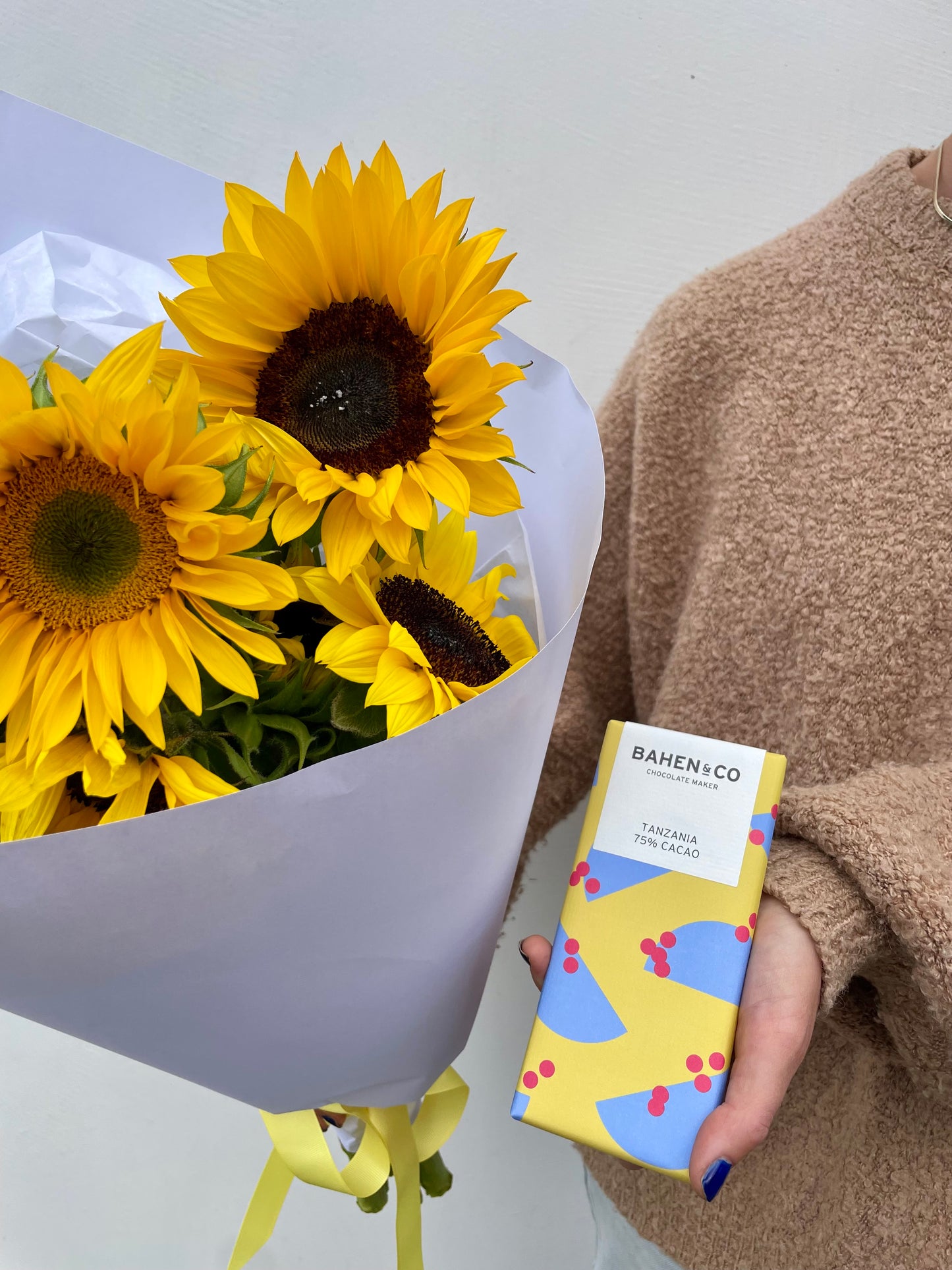 Organic Choc + Flowers