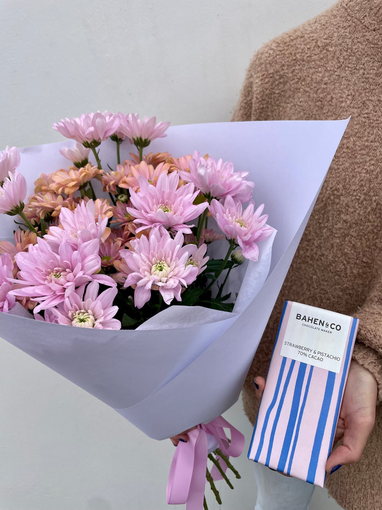 Organic Choc + Flowers