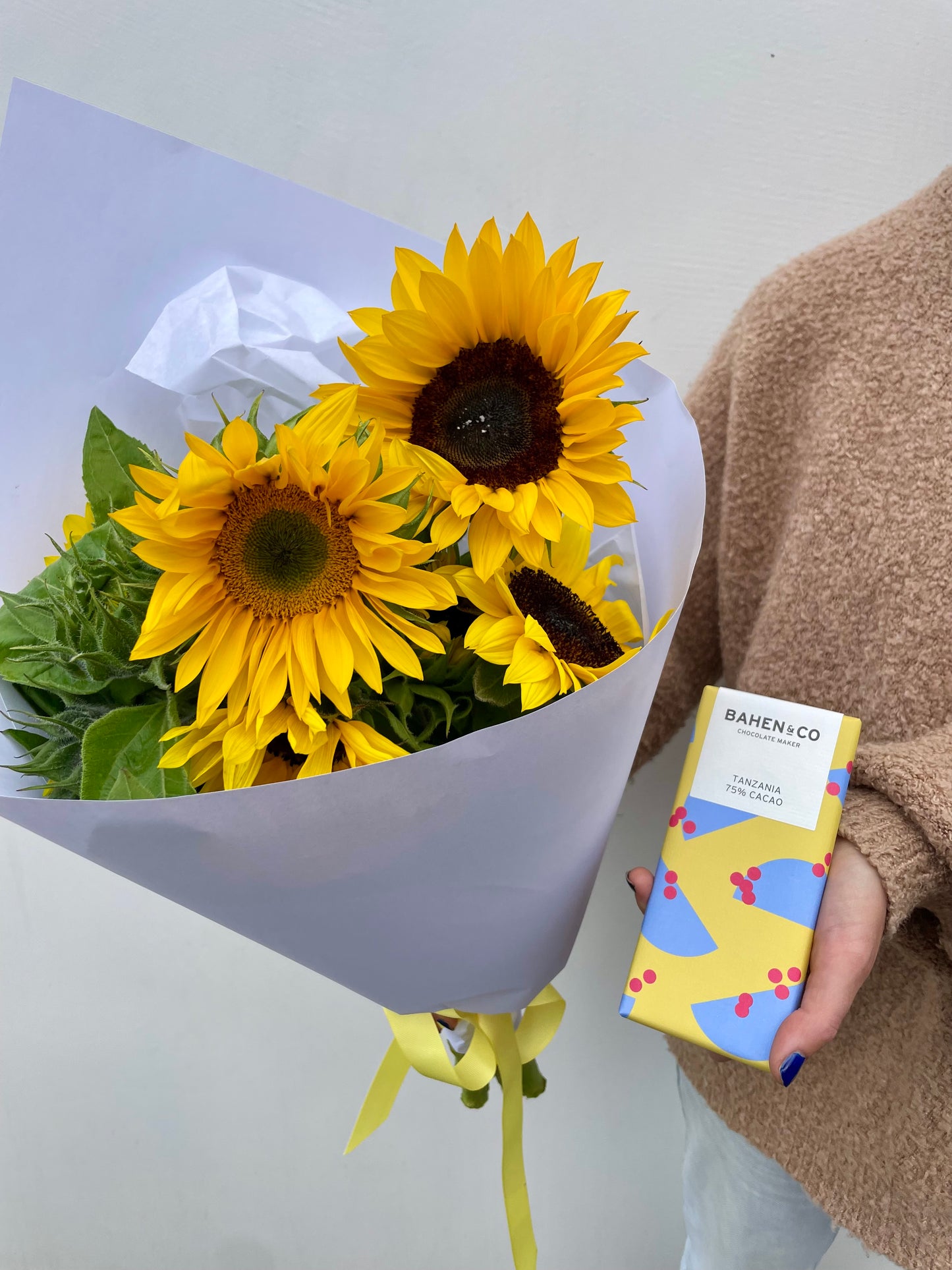 Organic Choc + Flowers